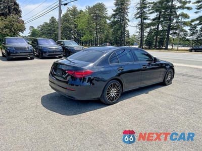 Czwarte zdjęcie samochodu z boku: 2022 MERCEDES-BENZ C 300 VIN:W1KAF4GB0NR009808 - miniatura