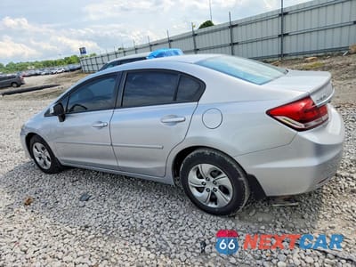 Drugie zdjęcie samochodu z przodu: 2013 HONDA CIVIC LX VIN:19XFB2F55DE096286 - miniatura