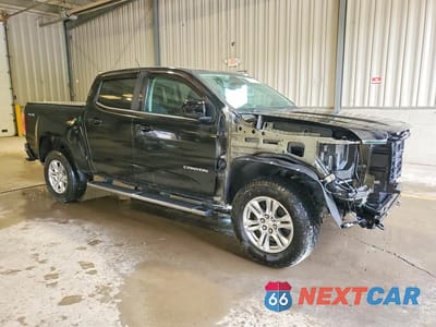 Czwarte zdjęcie samochodu z boku: 2019 GMC CANYON SLE VIN:1GTG6CEN7K1327852 - miniatura