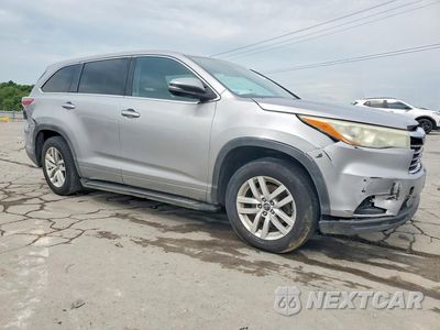 Czwarte zdjęcie samochodu z boku: 2016 TOYOTA HIGHLANDER LE VIN:5TDZKRFH0GS178467 - miniatura