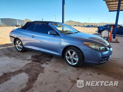 Czwarte zdjęcie samochodu z boku: 2007 TOYOTA CAMRY SOLARA SLE V6 VIN:4T1FA38P77U135940 - miniatura