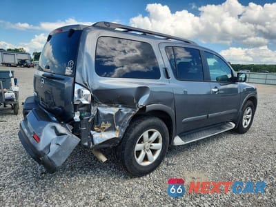 Trzecie zdjęcie samochodu z tyłu: 2014 NISSAN ARMADA SV VIN:5N1BA0ND2EN603457 - miniatura