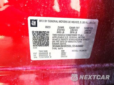 Zdjęcie 14 z 14 samochodu: 2020 CHEVROLET BLAZER 2LT VIN:3GNKBHRS9LS544460 - miniatura