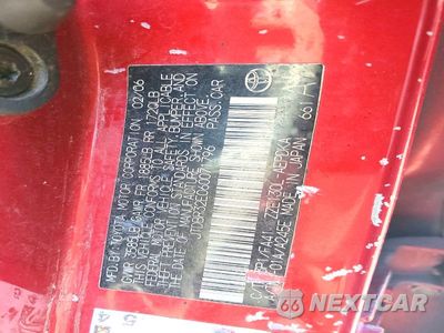 Zdjęcie 12 z 12 samochodu: 2006 TOYOTA COROLLA CE VIN:JTDBR32E060071796 - miniatura