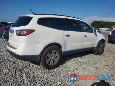 Trzecie zdjęcie samochodu z tyłu: 2017 CHEVROLET TRAVERSE LT VIN:1GNKRGKD3HJ221306 - miniatura