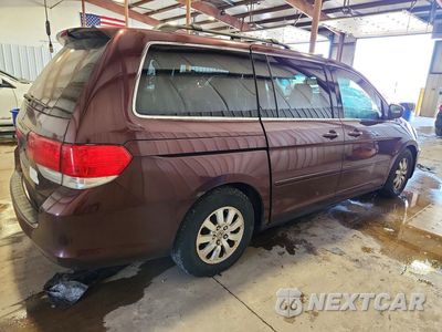 Trzecie zdjęcie samochodu z tyłu: 2010 HONDA ODYSSEY EXL VIN:5FNRL3H79AB005301 - miniatura