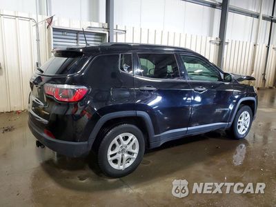Trzecie zdjęcie samochodu z tyłu: 2017 JEEP COMPASS SPORT VIN:3C4NJCAB8HT672620 - miniatura