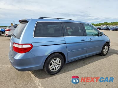 Trzecie zdjęcie samochodu z tyłu: 2007 HONDA ODYSSEY VIN:5FNRL38727B116359 - miniatura