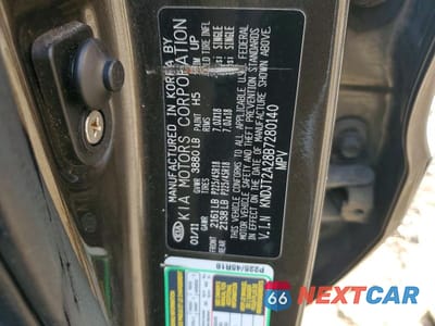 Zdjęcie 13 z 13 samochodu: 2011 KIA SOUL ! VIN:KNDJT2A28B7280140 - miniatura