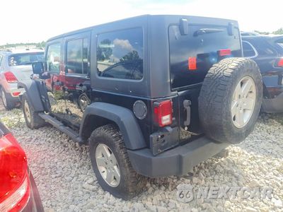 Drugie zdjęcie samochodu z przodu: 2014 JEEP WRANGLER UNLIMITED SPORT VIN:1C4HJWDG0EL138346 - miniatura