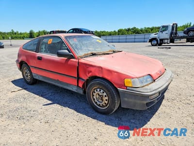 Czwarte zdjęcie samochodu z boku: 1991 HONDA CIVIC CRX 1.5 HF VIN:JHMED8360MS007855 - miniatura