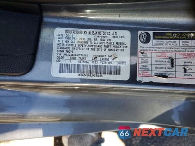 Zdjęcie 12 z 12 samochodu: 2018 NISSAN 370Z TOURING VIN:JN1AZ4EH9JM571015 - miniatura