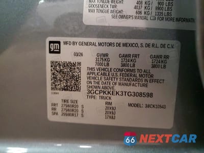 Zdjęcie 12 z 12 samochodu: 2026 CHEVROLET SILVERADO K1500 LT-L VIN:3GCPKKEK3TG308598 - miniatura
