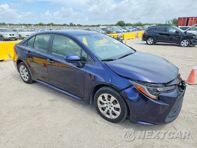 Czwarte zdjęcie samochodu z boku: 2021 TOYOTA COROLLA LE VIN:JTDEPMAE0MJ133294 - miniatura