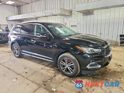 Czwarte zdjęcie samochodu z boku: 2017 INFINITI QX60 BASE VIN:5N1DL0MMXHC550527 - miniatura