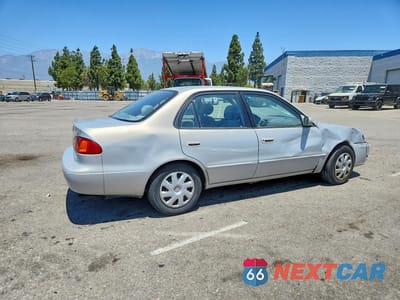Trzecie zdjęcie samochodu z tyłu: 2001 TOYOTA COROLLA LE VIN:1NXBR12E01Z461539 - miniatura