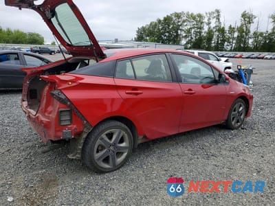 Trzecie zdjęcie samochodu z tyłu: 2020 TOYOTA PRIUS LIMITED VIN:JTDKARFU4L3117054 - miniatura