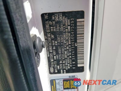 Zdjęcie 13 z 13 samochodu: 2014 KIA SORENTO LX VIN:5XYKT3A65EG475293 - miniatura