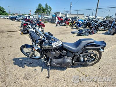 Trzecie zdjęcie samochodu z tyłu: 2006 HARLEY-DAVIDSON FXSTBI VIN:1HD1JAB136Y051451 - miniatura