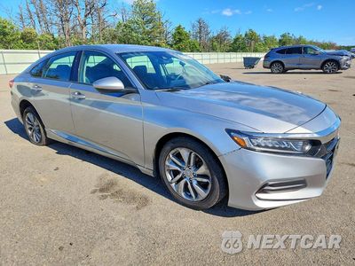 Czwarte zdjęcie samochodu z boku: 2019 HONDA ACCORD LX VIN:1HGCV1F11KA050053 - miniatura