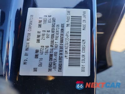 Zdjęcie 12 z 12 samochodu: 2016 MAZDA 3 GRAND TOURING VIN:JM1BM1N33G1354914 - miniatura