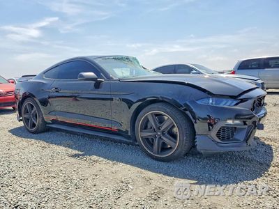 Czwarte zdjęcie samochodu z boku: 2021 FORD MUSTANG MACH I VIN:1FA6P8R06M5552852 - miniatura