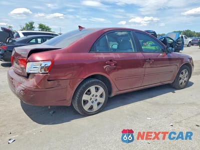 Trzecie zdjęcie samochodu z tyłu: 2010 HYUNDAI SONATA GLS VIN:5NPET4AC0AH596552 - miniatura