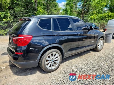 Trzecie zdjęcie samochodu z tyłu: 2015 BMW X3 XDRIVE28I VIN:5UXWX9C50F0D45105 - miniatura