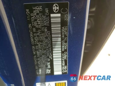 Zdjęcie 12 z 12 samochodu: 2024 TOYOTA PRIUS XLE VIN:JTDACAAU9R3045243 - miniatura