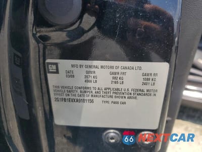 Zdjęcie 12 z 12 samochodu: 2010 CHEVROLET CAMARO LT VIN:2G1FB1EVXA9101156 - miniatura