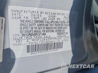 Zdjęcie 13 z 13 samochodu: 2023 NISSAN KICKS SR VIN:3N1CP5DV0PL571404 - miniatura