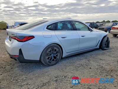 Trzecie zdjęcie samochodu z tyłu: 2024 BMW I4 EDRIVE 40 VIN:WBY73AW02RFT11912 - miniatura