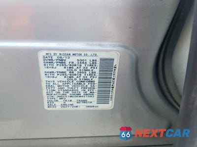 Zdjęcie 14 z 14 samochodu: 2014 INFINITI QX70 BASE VIN:JN8CS1MU3EM451082 - miniatura