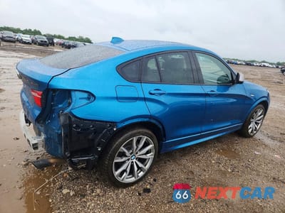 Trzecie zdjęcie samochodu z tyłu: 2017 BMW X4 XDRIVEM40I VIN:5UXXW7C31H0U26561 - miniatura