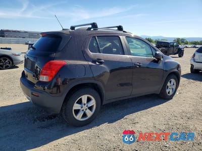 Trzecie zdjęcie samochodu z tyłu: 2015 CHEVROLET TRAX 1LT VIN:KL7CJLSB6FB075967 - miniatura