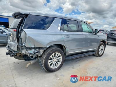 Trzecie zdjęcie samochodu z tyłu: 2023 GMC YUKON SLT VIN:1GKS2BKD3PR136776 - miniatura