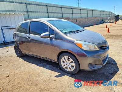 Czwarte zdjęcie samochodu z boku: 2012 TOYOTA YARIS 3-DOOR L VIN:JTDJTUD30CD532255 - miniatura