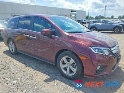Czwarte zdjęcie samochodu z boku: 2019 HONDA ODYSSEY EXL VIN:5FNRL6H75KB103180 - miniatura