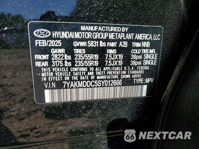 Zdjęcie 13 z 13 samochodu: 2025 HYUNDAI IONIQ 5 SE VIN:7YAKMDDC5SY012666 - miniatura