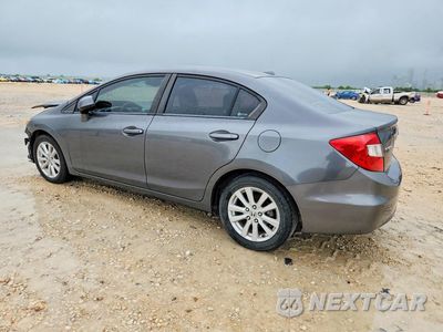 Drugie zdjęcie samochodu z przodu: 2012 HONDA CIVIC EXL VIN:2HGFB2F91CH522661 - miniatura