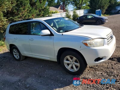 Czwarte zdjęcie samochodu z boku: 2009 TOYOTA HIGHLANDER BASE VIN:JTEES41A692148343 - miniatura
