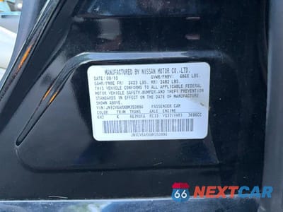 Zdjęcie 10 z 10 samochodu: 2011 INFINITI G37 SEDAN X VIN:JN1CV6ARXBM350894 - miniatura