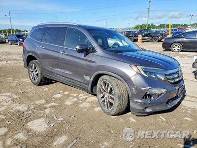 Czwarte zdjęcie samochodu z boku: 2016 HONDA PILOT ELITE VIN:5FNYF6H01GB116926 - miniatura