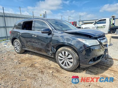 Czwarte zdjęcie samochodu z boku: 2016 ACURA MDX TECHNOLOGY VIN:5FRYD4H42GB020461 - miniatura