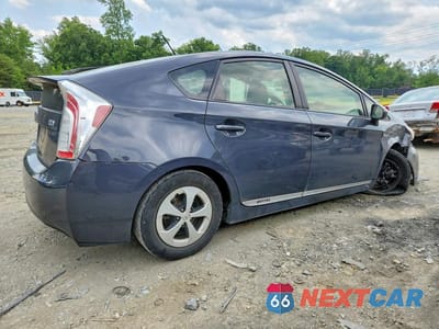 Trzecie zdjęcie samochodu z tyłu: 2015 TOYOTA PRIUS TWO VIN:JTDKN3DU8F0406027 - miniatura