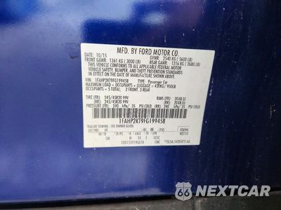 Zdjęcie 12 z 12 samochodu: 2015 FORD TAURUS SHO VIN:1FAHP2KT9FG199458 - miniatura