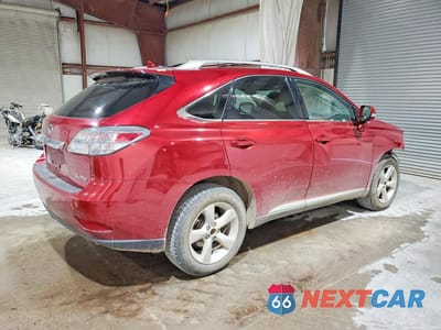 Trzecie zdjęcie samochodu z tyłu: 2010 LEXUS RX 350 VIN:2T2BK1BA7AC075361 - miniatura