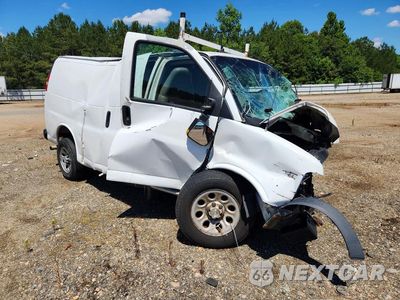 Czwarte zdjęcie samochodu z boku: 2009 CHEVROLET EXPRESS G1500 DELIVERY VAN VIN:1GCFG15X091112726 - miniatura