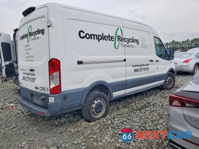 Trzecie zdjęcie samochodu z tyłu: 2018 FORD TRANSIT T-250 VIN:1FTYR2CV8JKA71450 - miniatura