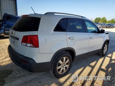 Trzecie zdjęcie samochodu z tyłu: 2012 KIA SORENTO LX VIN:5XYKT4A23CG296590 - miniatura